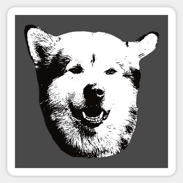 Alaskan Malamute gift for Mally Owners Sticker by DoggyStyles